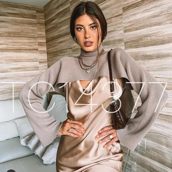 GORGEOUS ZARA NWT Arm Warmer Sweater - Picture 2 of 16